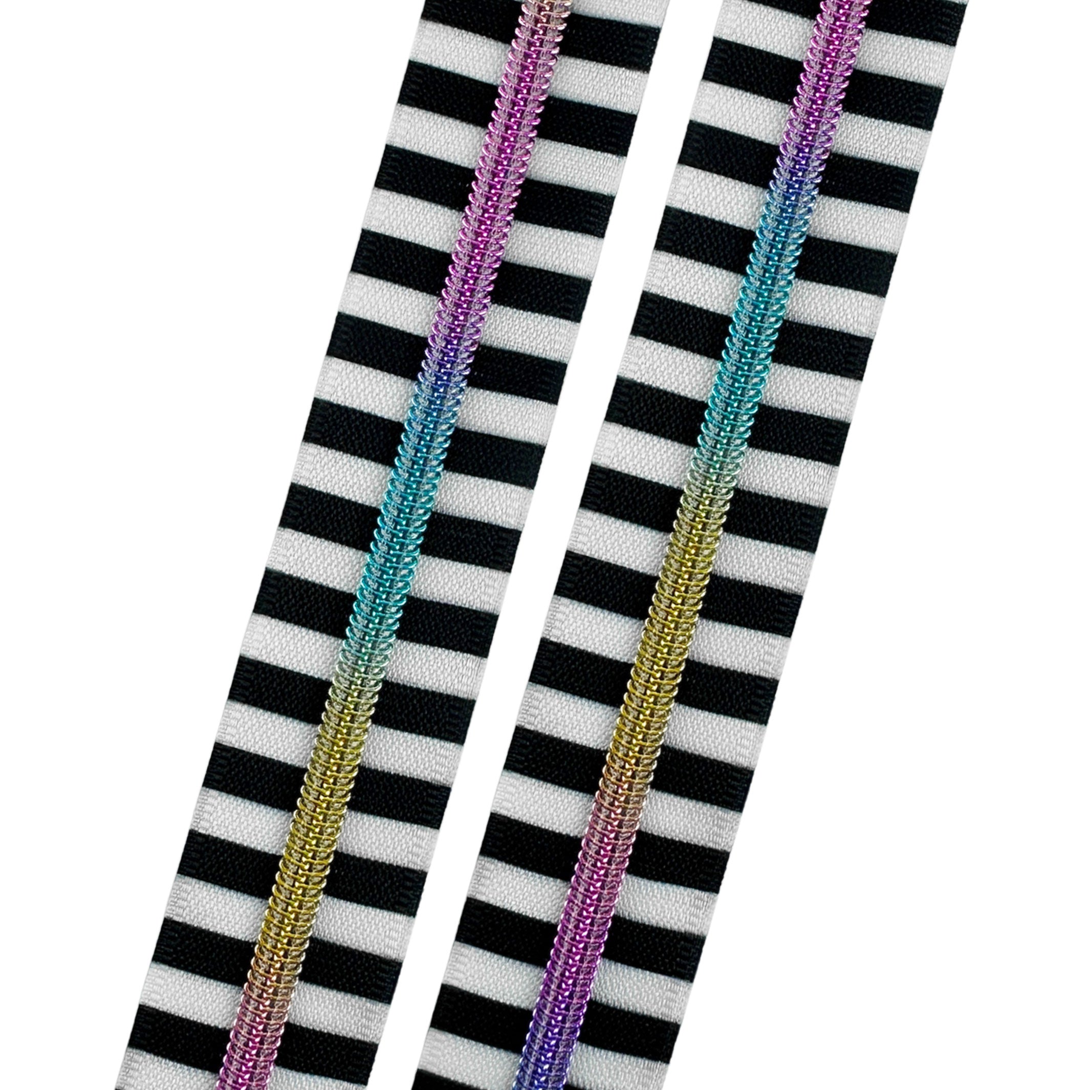 Metallic Rainbow #5 nylon zipper tape – Sew Dulce