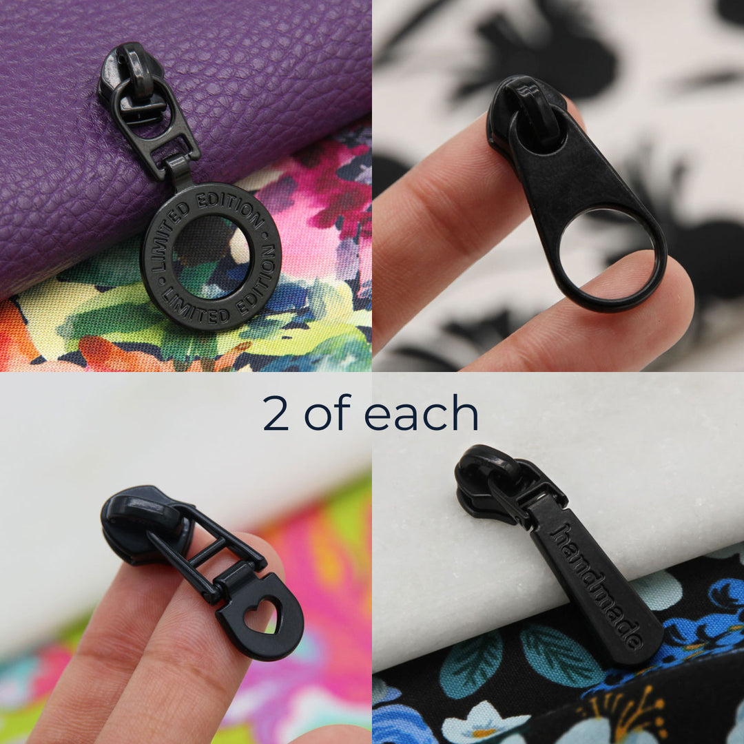 Back to Black - Zipper Pull Bundle