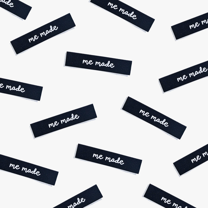 Me Made End Fold - Woven Labels