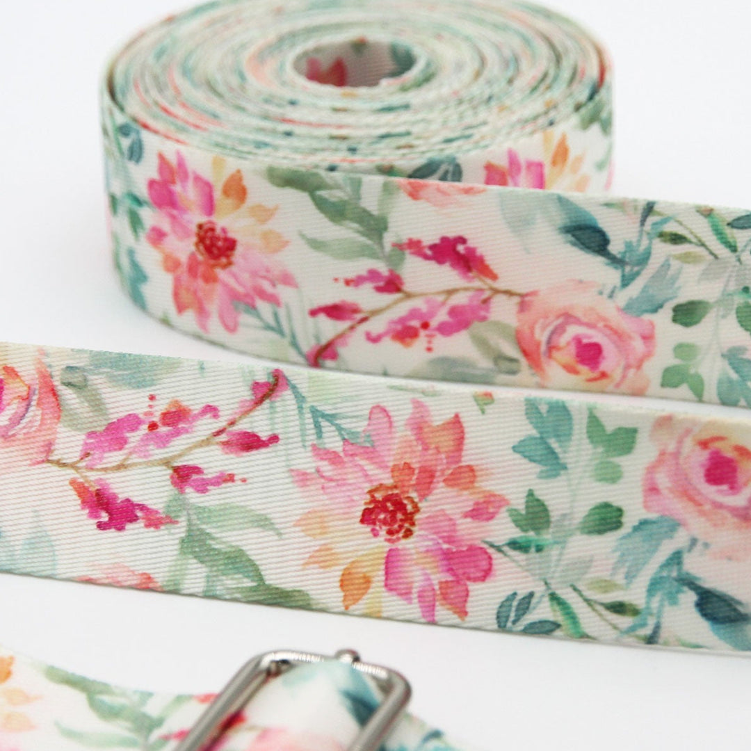 Blooming Elegance - Printed Webbing