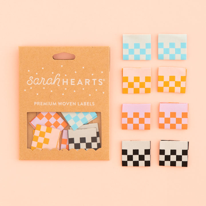 Checkerboard Multipack - Woven Labels