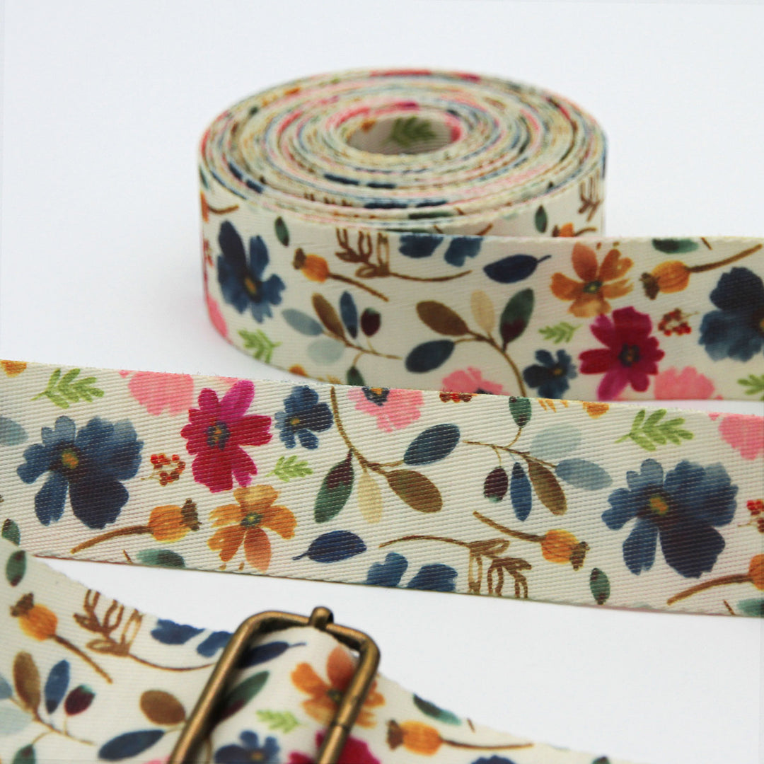 Classic Floret - Printed Webbing