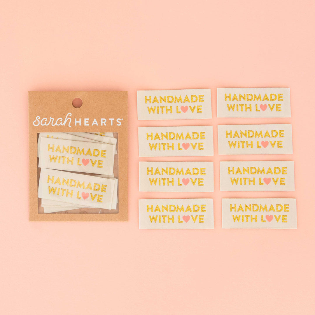 Handmade With Love - Woven Labels