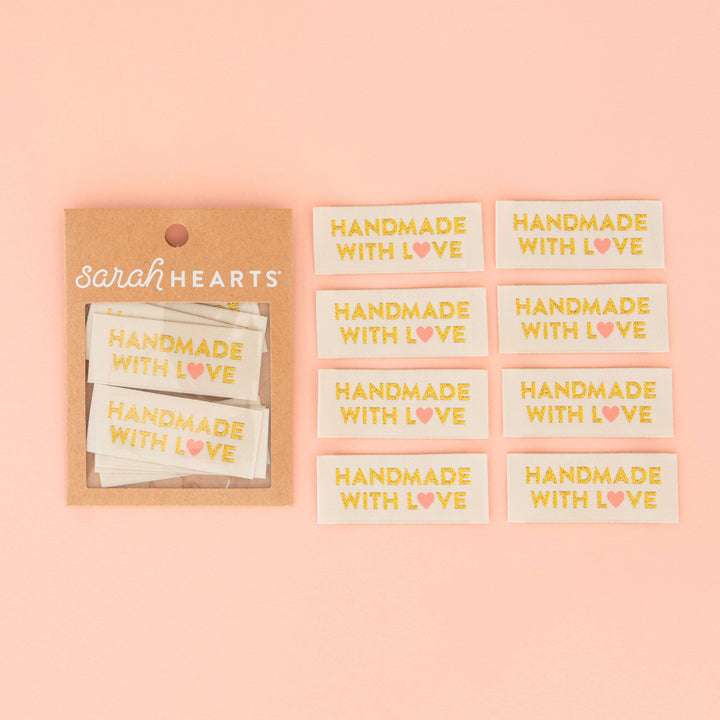 Handmade With Love - Woven Labels