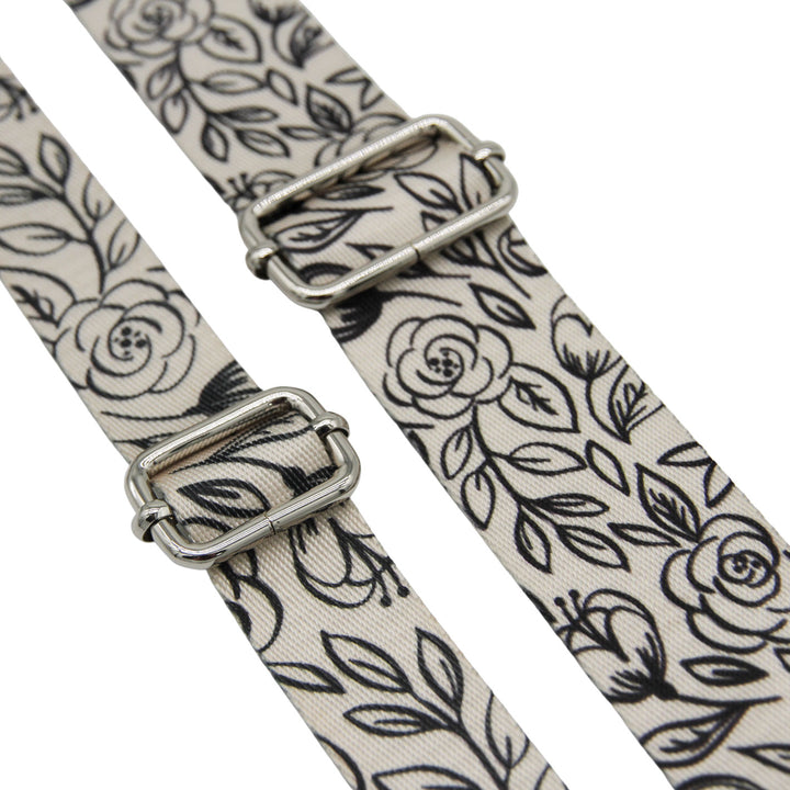 Inked Rose - Printed Webbing