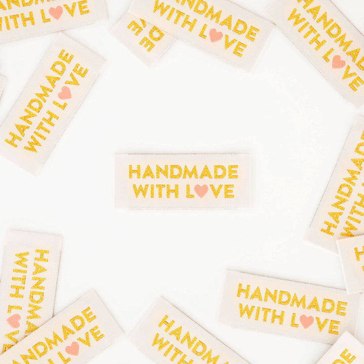 Handmade With Love - Woven Labels