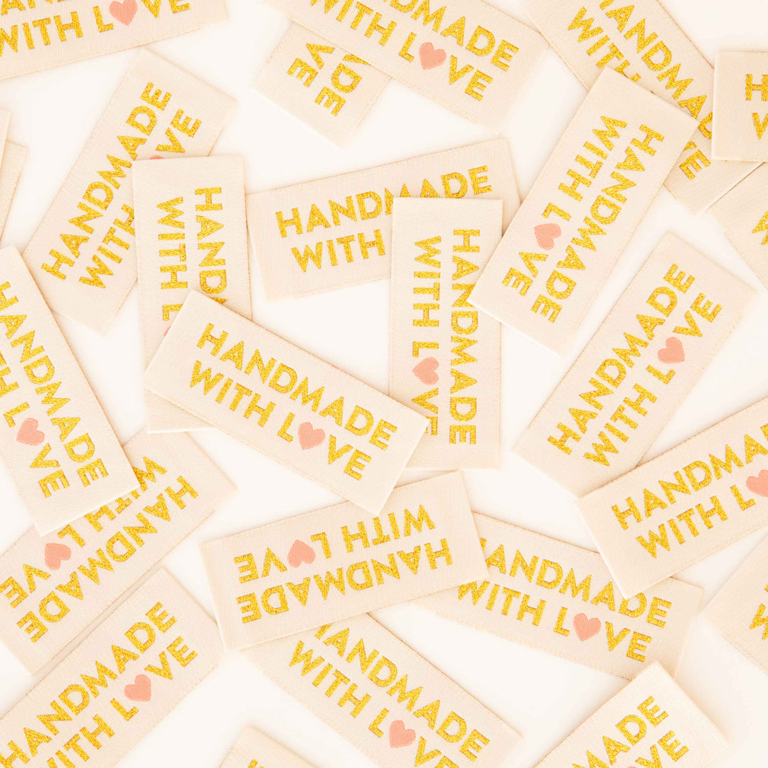 Handmade With Love - Woven Labels