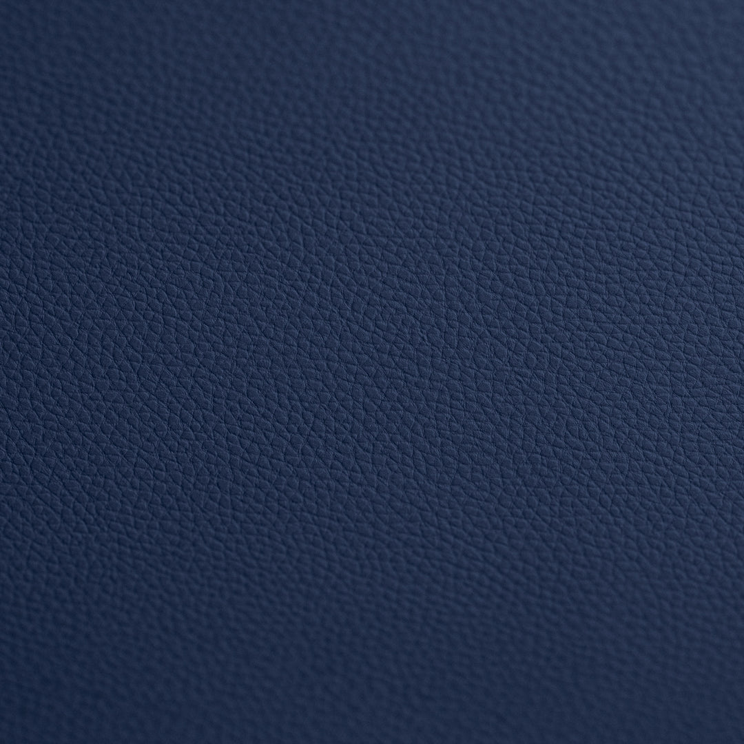 Navy - Pebble Faux Leather