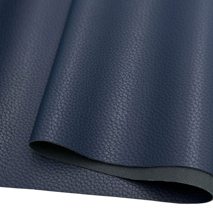 Navy - Pebble Faux Leather