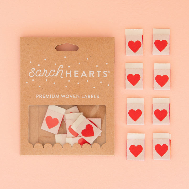 Red Heart - Woven Labels