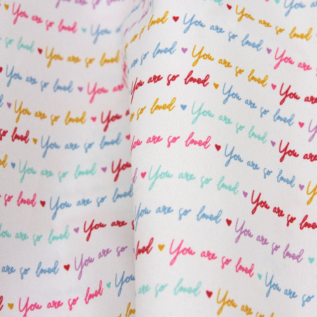 You Are So Loved  -300D Water Resistant Canvas