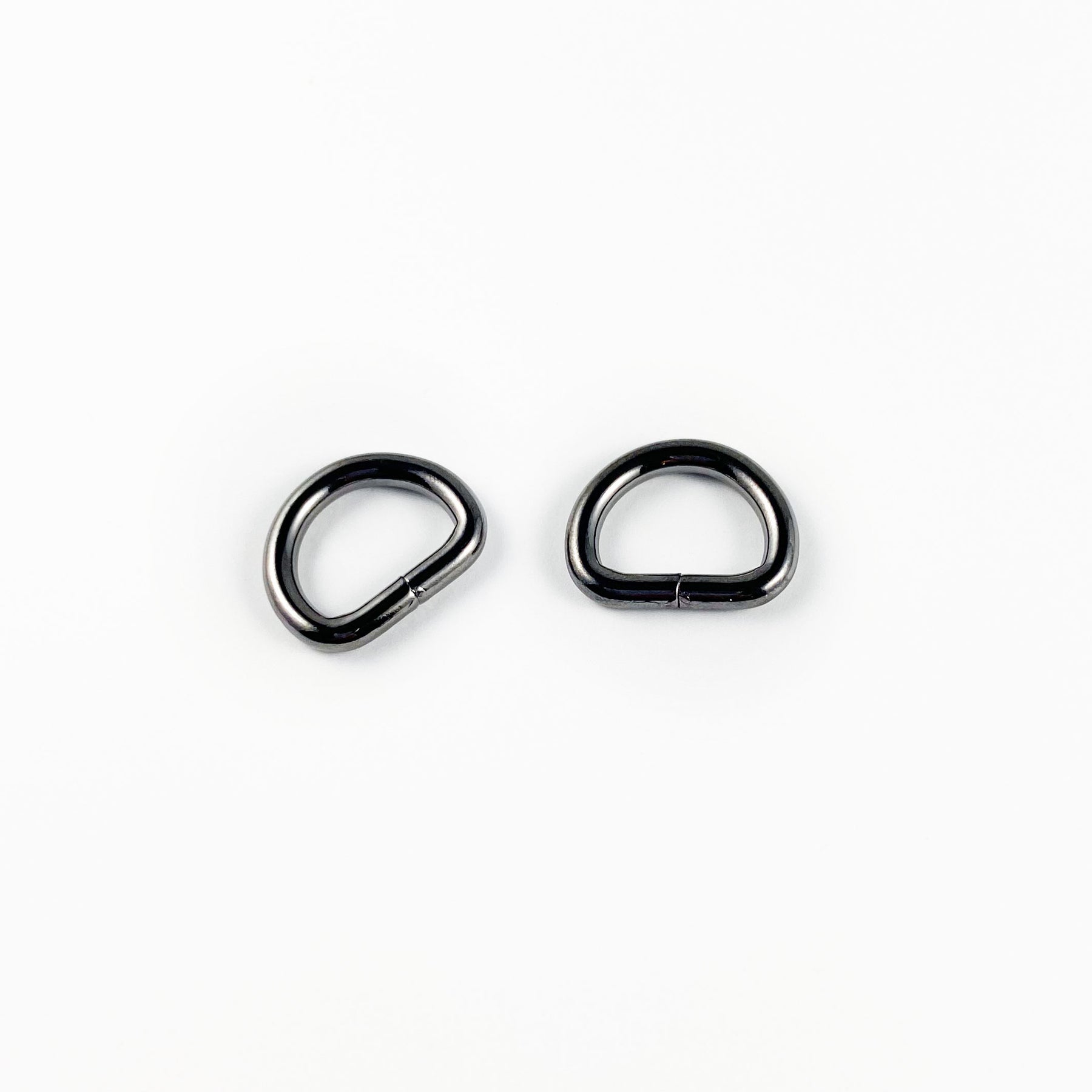 Dritz Metal D Rings 1-1/2 4/Pkg Black